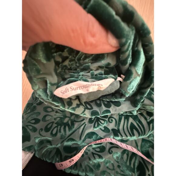 Soft Surroundings Walden Velvet Turtleneck Size PS 2319 - Picture 7 of 9